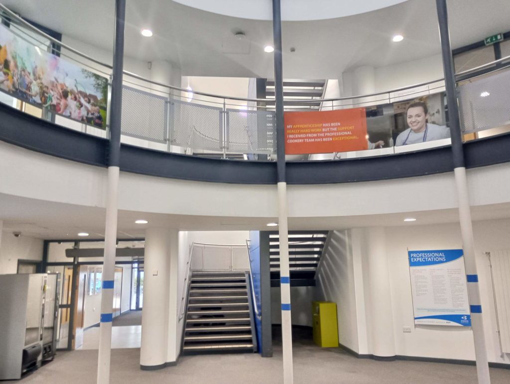 Bridgwater and Taunton College - Taunton Campus, interior