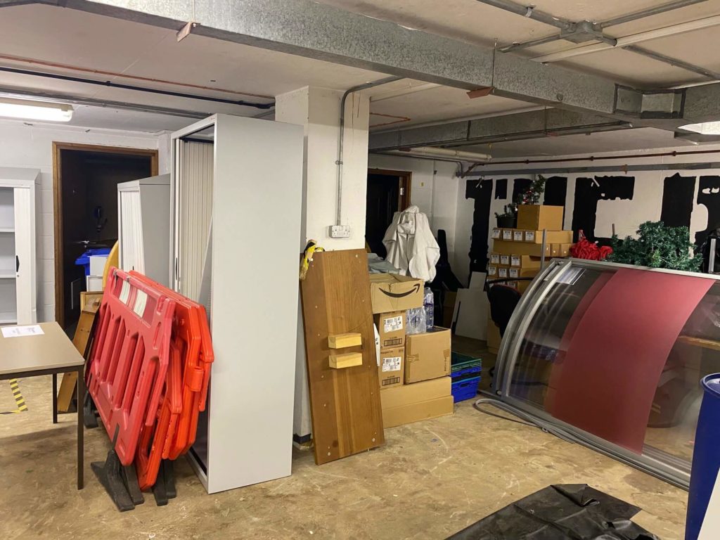 Deane House Bunker, interior