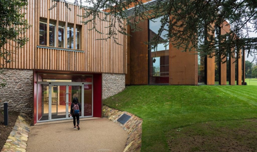 Cedars Hall, exterior