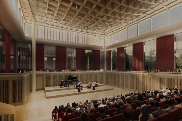 Cedars Hall, interior