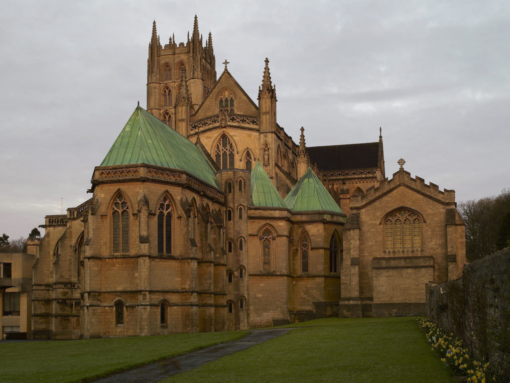 Downside Abbey, exterior
