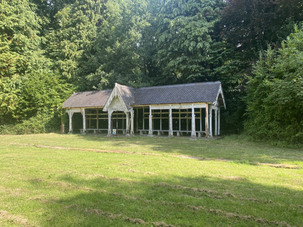 Downside Abbey, exterior