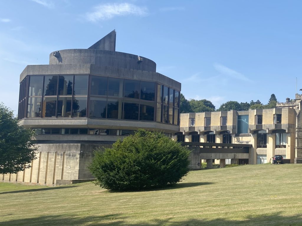 Downside Abbey Library, exterior