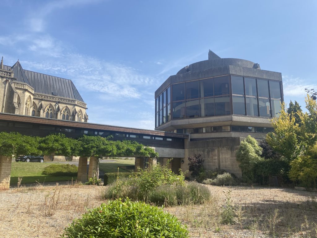 Downside Abbey Library, exterior
