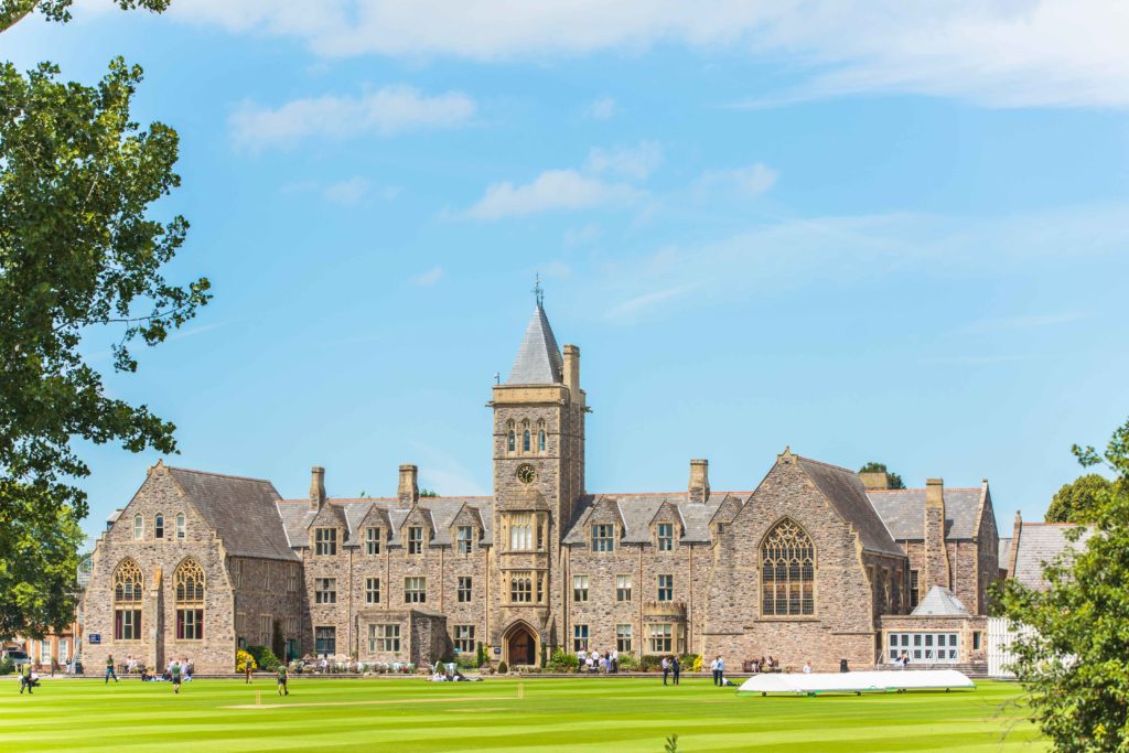 Taunton School, exterior