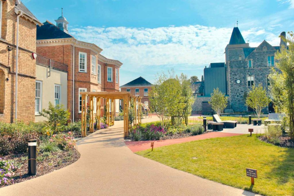 Taunton School, exterior