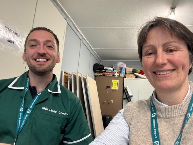 Alison Bell at her health check