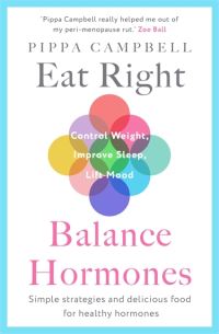 Book cover for Eat Right Balance Hormones by Pippa Campbell