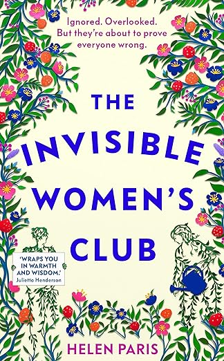 Book cover for the invisible women's club by Helen Paris