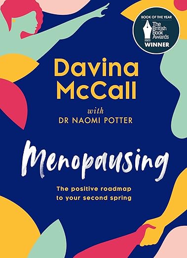 Book cover for menopausing by Davina McCall