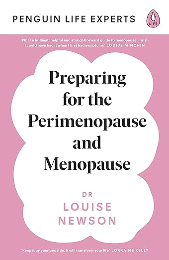 Book cover for preparing for the perimenopause and menopause by Dr Louise Newson