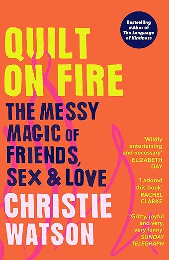 Book cover for Quilt on fire by Christie Watson