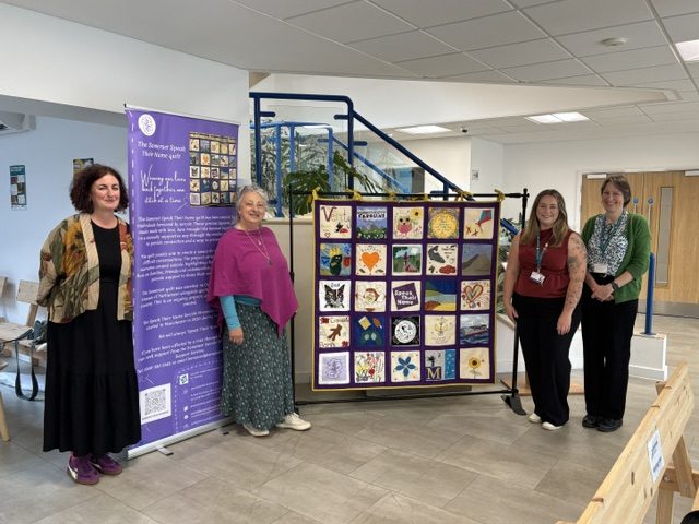 Speak their name memorial quilt