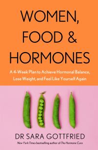 Book cover for women food and hormones by Dr Sara Gottfried