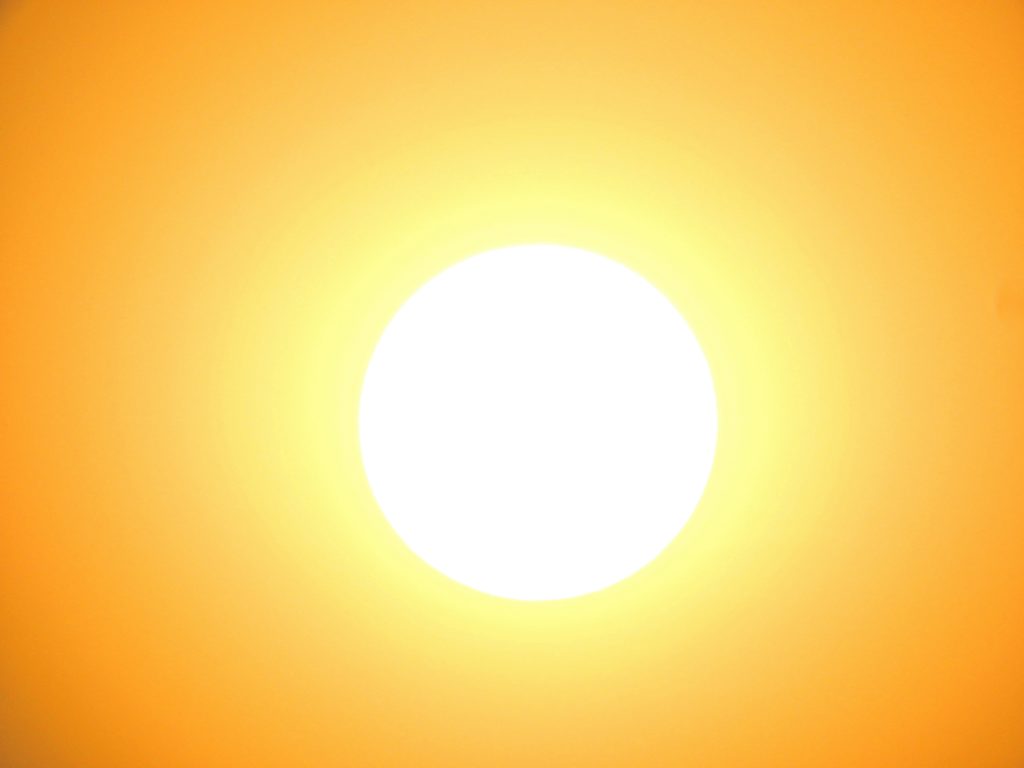 the sun