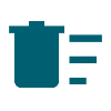 Illustration of a food waste bin